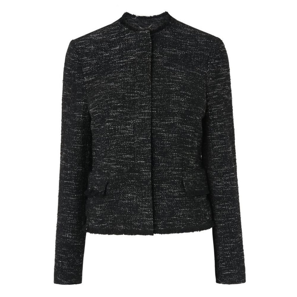 LK Bennett Joyce Tweed Jacket Blazer US 12